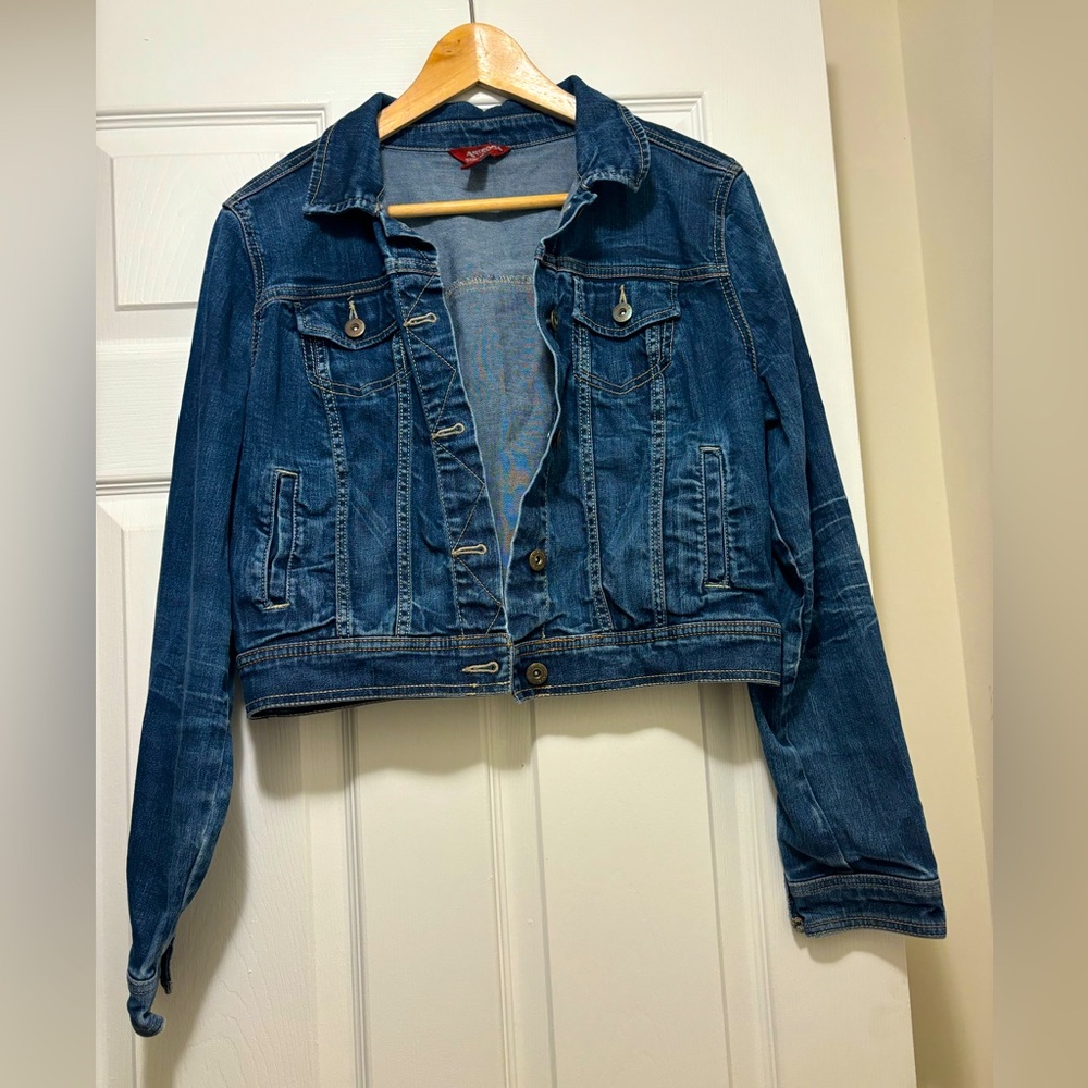 Arizona Jeans Denim Jacket Girls Size Large